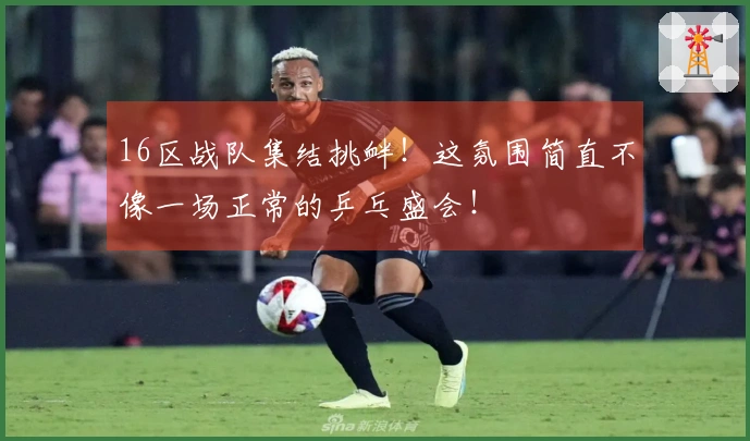 16区战队集结挑衅！这氛围简直不像一场正常的乒乓盛会！